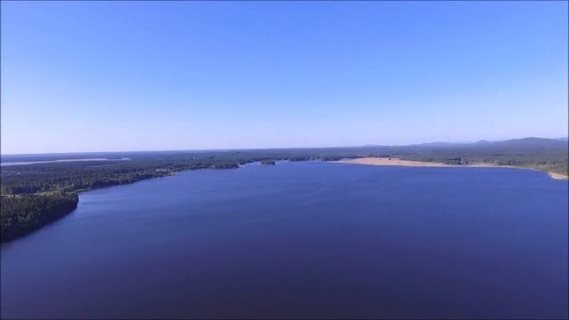 Окрестности города Кыштым. Озеро Сугомак. смотреть онлайн