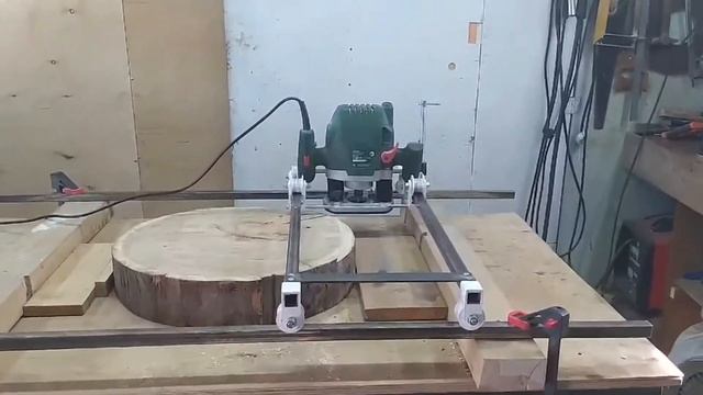 FreeCAD каретка для фрезера , приспособление для фугования смотреть онлайн