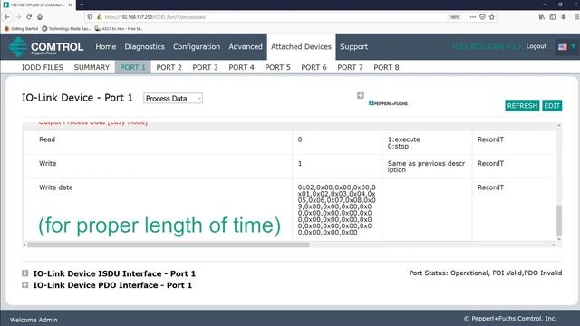 RFID via IOLink Parte 6 - Ler e Escrever numa Tag através dos menus de Dados de Processo смотреть онлайн