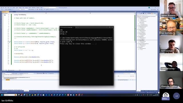 Show & Tell: A Brief Intro to Tensors & GPT with TorchSharp смотреть онлайн