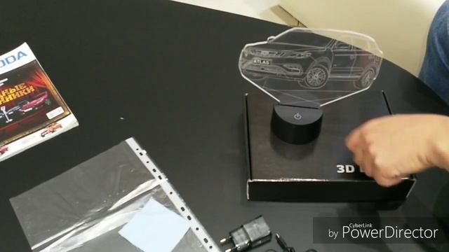 Обзор 3D светильника Geely Atlas. Geely Atlas  за 1649 рублей!!!