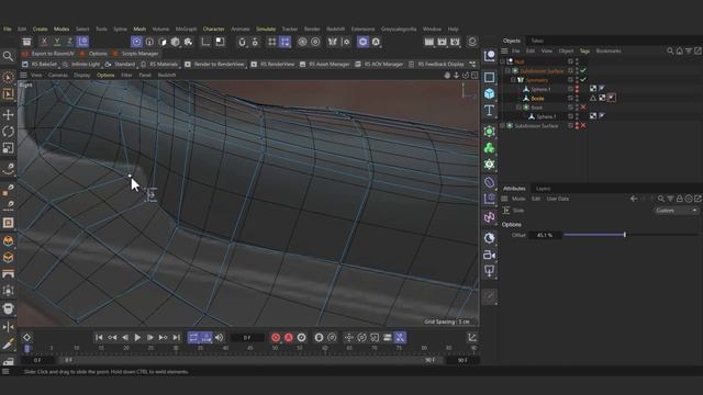 01_ Body - BMW R NineT Modeling in Cinema 4D смотреть онлайн