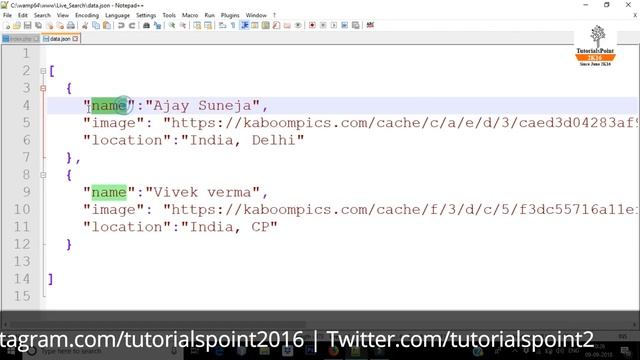 JSON Live Data Search using Ajax JQuery | Webservice Example | Best Example Ever ?? смотреть онлайн