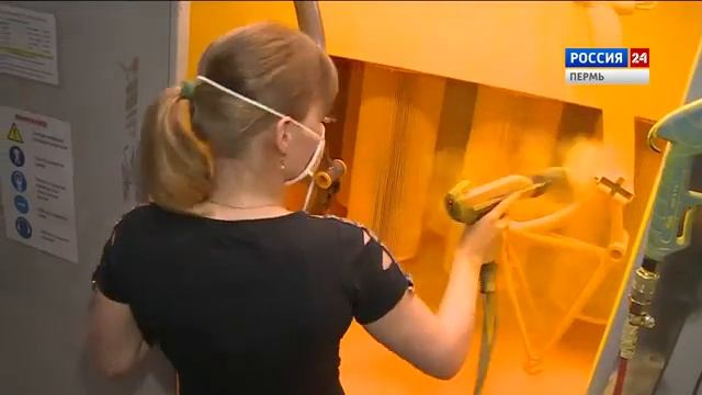 Сделано в Перми (велосипеды Форвард) порошковая покраска от RPE смотреть онлайн