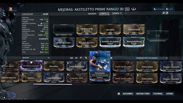 Warframe - Build Akstiletto Prime (6 Formas) смотреть онлайн