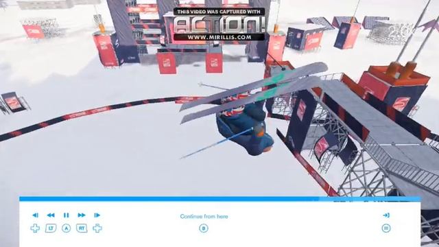 SNOW- учимся кататься на лыжах