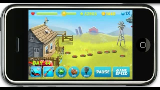 Rednecks Vs Aliens - iPhone Game смотреть онлайн