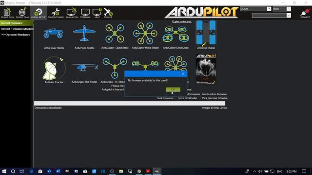 Обновление (установка) программного обеспечения (прошивки) Ardupilot на контроллере Pixhawk. смотреть онлайн