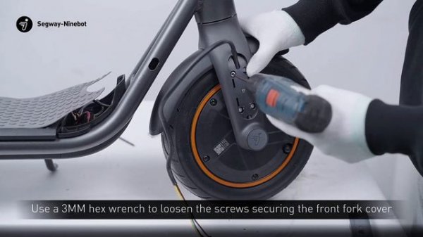 Segway Ninebot F & D-Series Front Wheel (Hub Motor) Replacement