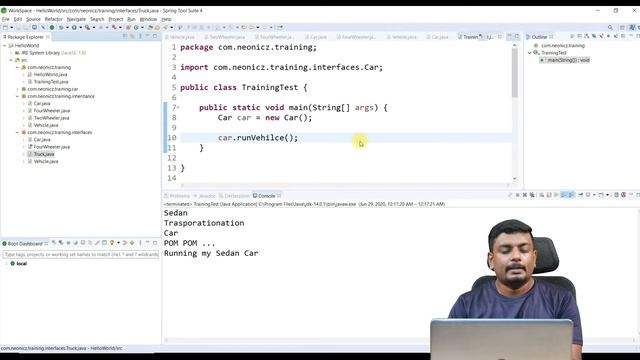 Java Tutorial For Beginners - Interface & Abstract Class | Java Programming| Session 10 смотреть онлайн