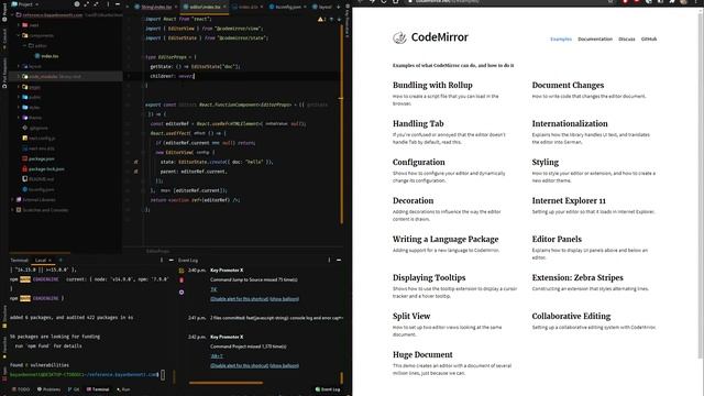 Failing to Add CodeMirror 6 (and then Succeeding) | #DevLog 004 смотреть онлайн