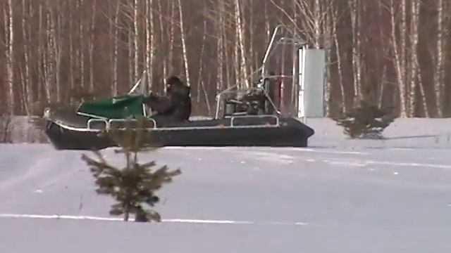 Аэролодка . Мотор Хонда 52л.с. смотреть онлайн