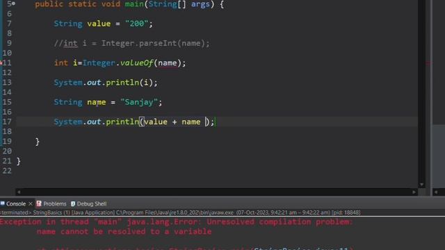 StringToInt Conversion - Java смотреть онлайн