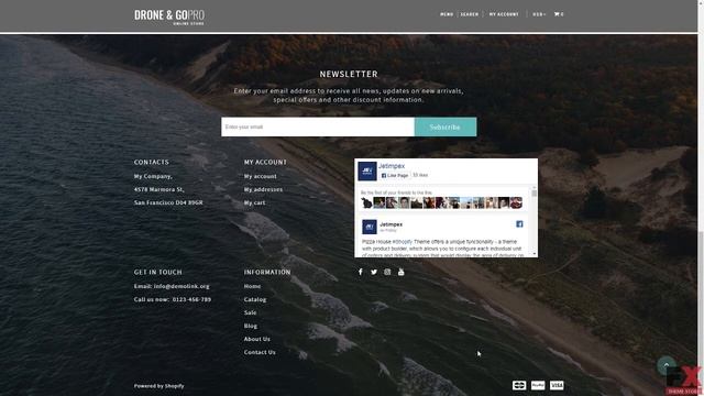 Drone Shop Shopify Theme TMT review by Genghis Noah смотреть онлайн