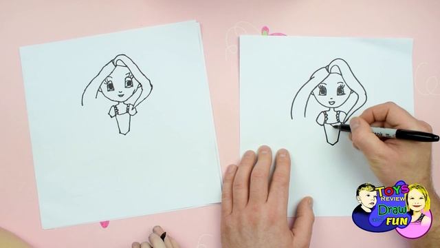 How to Draw Rapunzel from Tangled Easy and Nice by Nicola смотреть онлайн