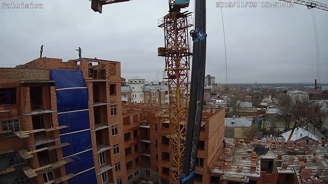 Прямая трансляция строительства ЖК "Преображенский Двор". Самара смотреть онлайн