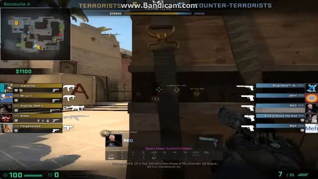 CS:GO 2 Beautiful One Deags A Ramp Mirage смотреть онлайн