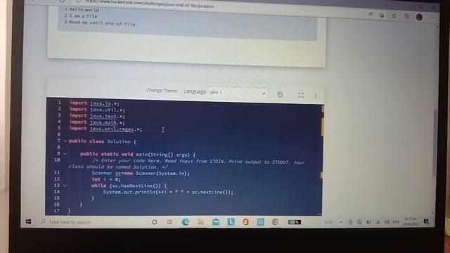 Java End-of-File смотреть онлайн