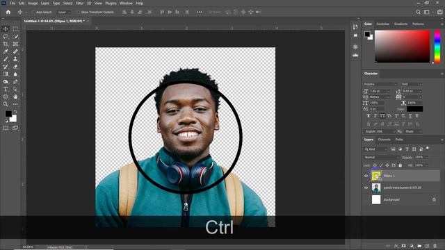 Circle Pop Up Effect | Bangla | Adobe Photoshop | Cabbir Tutorials смотреть онлайн