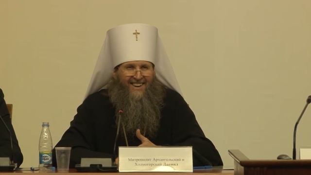 Заключительное слово митрополита Даниила на V Рождественских чтениях в Архангельске смотреть онлайн