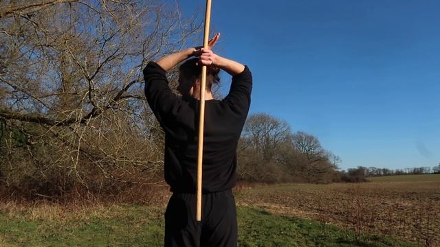How To Spin Staff Behind Your Head & Back | Bo Staff Spinning смотреть онлайн