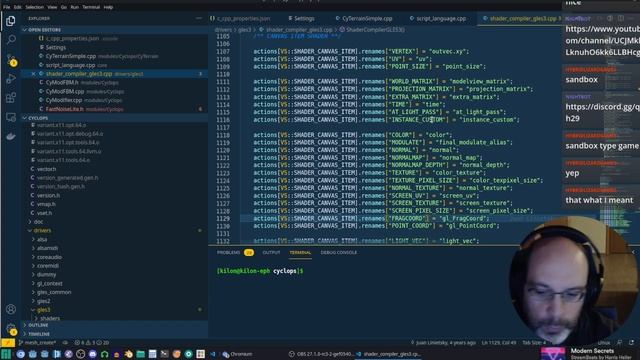 Integrating GLSL into Godot Python via C++ | Ephestos Live Vlog смотреть онлайн