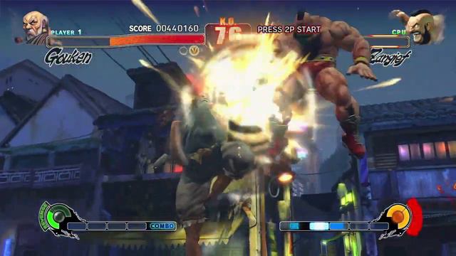Street Fighter IV (Xbox 360) Arcade Mode as Gouken смотреть онлайн