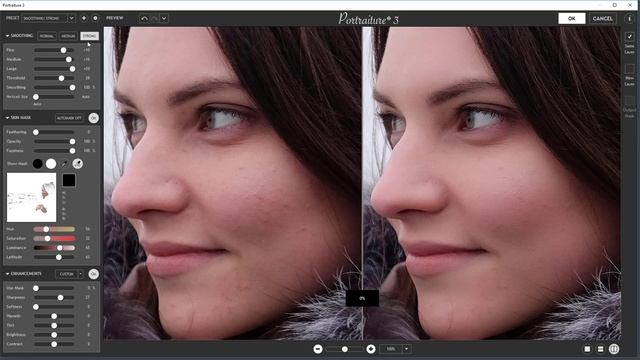 Обзор плагина Imagenomic portraiture 3. Автоматическая ретушь кожи смотреть онлайн