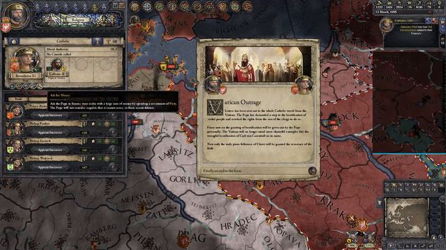 Crusader Kings 2: Powerful Poland 5! (King Veracity!) смотреть онлайн