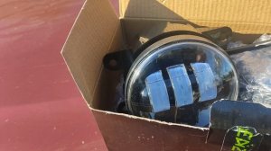 Сравнение противотуманных фар LED  5500K 30W против птф 55W ОСВАР