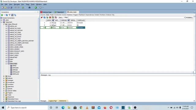 To Create a Database Connection in Oracle SQL developer|| Insert Data in Table || For Beginners смотреть онлайн