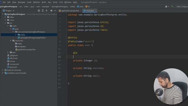 1/2 | Create User | Spring Boot | JPA | Hibernate | PostgreSQL | Tutorial | Beginner смотреть онлайн