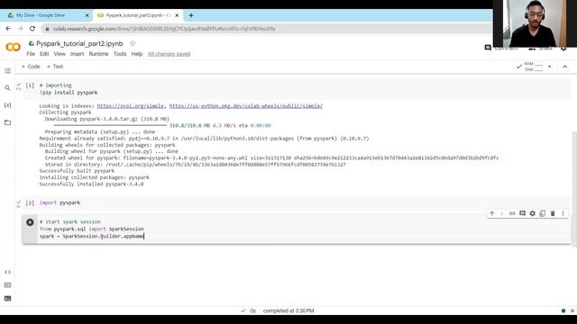 Pyspark installation in Google colab and Dataframe basics || PySpark tutorial for beginners Part-2 смотреть онлайн