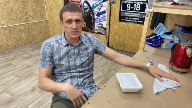 Перетяжка руля Toyota Corolla E-120 смотреть онлайн