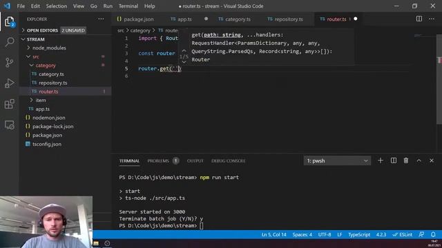 JS/FE 2021Q1 - Simple REST api with NodeJS смотреть онлайн