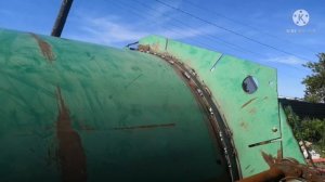 Прф-145 наварил пластины беговой дорожки транспортёра