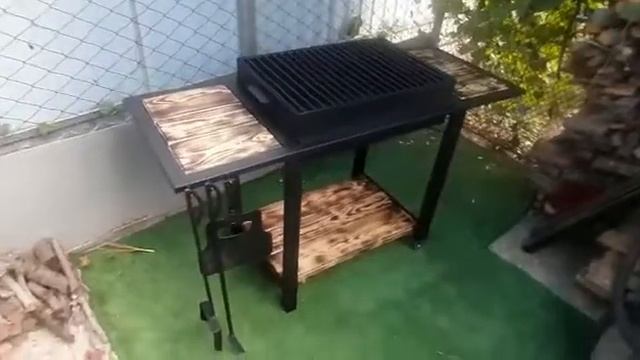 Мангал в стиле Лофт