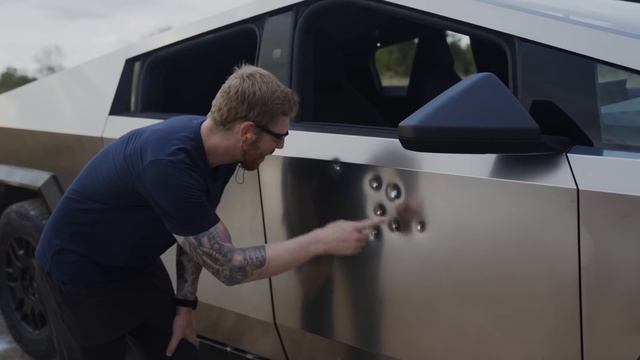 Cybertruck Bullet Test