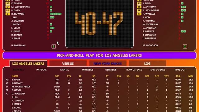 [English] Let's Play World Basketball Manager 2013 #023 - Matchday 20: New York Knicks vs LA Lakers смотреть онлайн