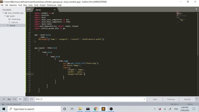 Video 1 - Python Loan Schedule App - Image, Title and Button смотреть онлайн