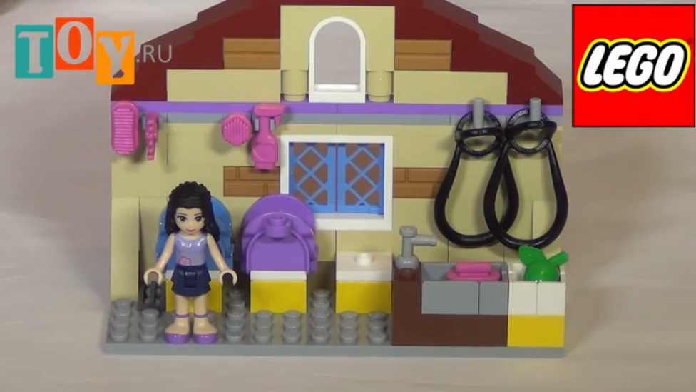 Конструктор Лего Подружки (Lego Friends) Школа верховой езды 3185 смотреть онлайн