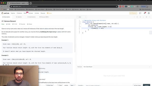 LeetCode 27 Remove Element смотреть онлайн