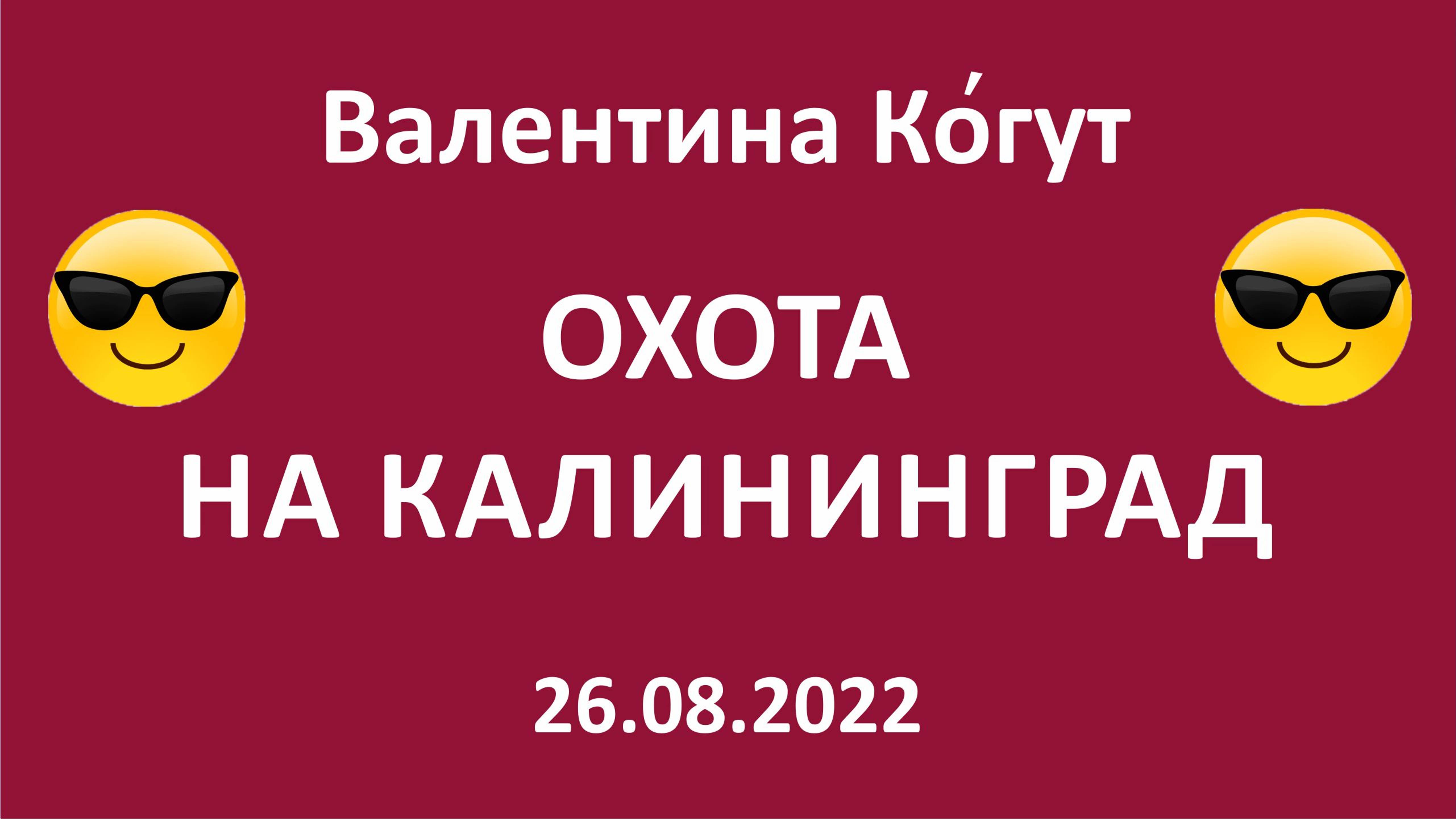 Охота на Калининград😎 смотреть онлайн