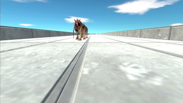 Death if touched. Escape from monsters Part 2! | Animal Revolt Battle Simulator смотреть онлайн