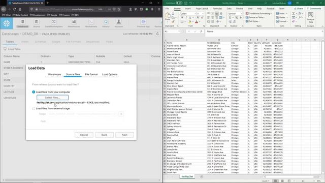 Load CSV data to create a new table in Snowflake смотреть онлайн
