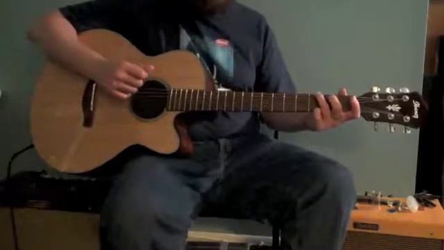 GEAR TALK: IBANEZ AELBT1 Baritone Acoustic Guitar смотреть онлайн