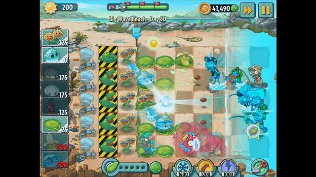 Plants vs. Zombies 2: It's About Time - Gameplay Walkthrough Part 273 - Zomboss Shark Fight! (iOS) смотреть онлайн