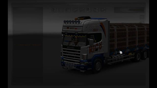 Euro Truck SImulator 2 Scania 164 Tandem + Tuning + Trailer смотреть онлайн