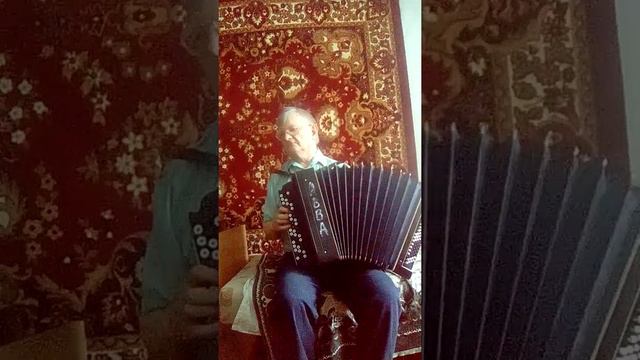 Happy New Year ABBA on russian old accordeon смотреть онлайн