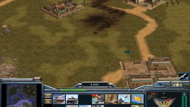 Command & Conquer Generals: Zero Hour - Challenge Mode (Hard) Laser vs Alexander, part 1 / 2 смотреть онлайн